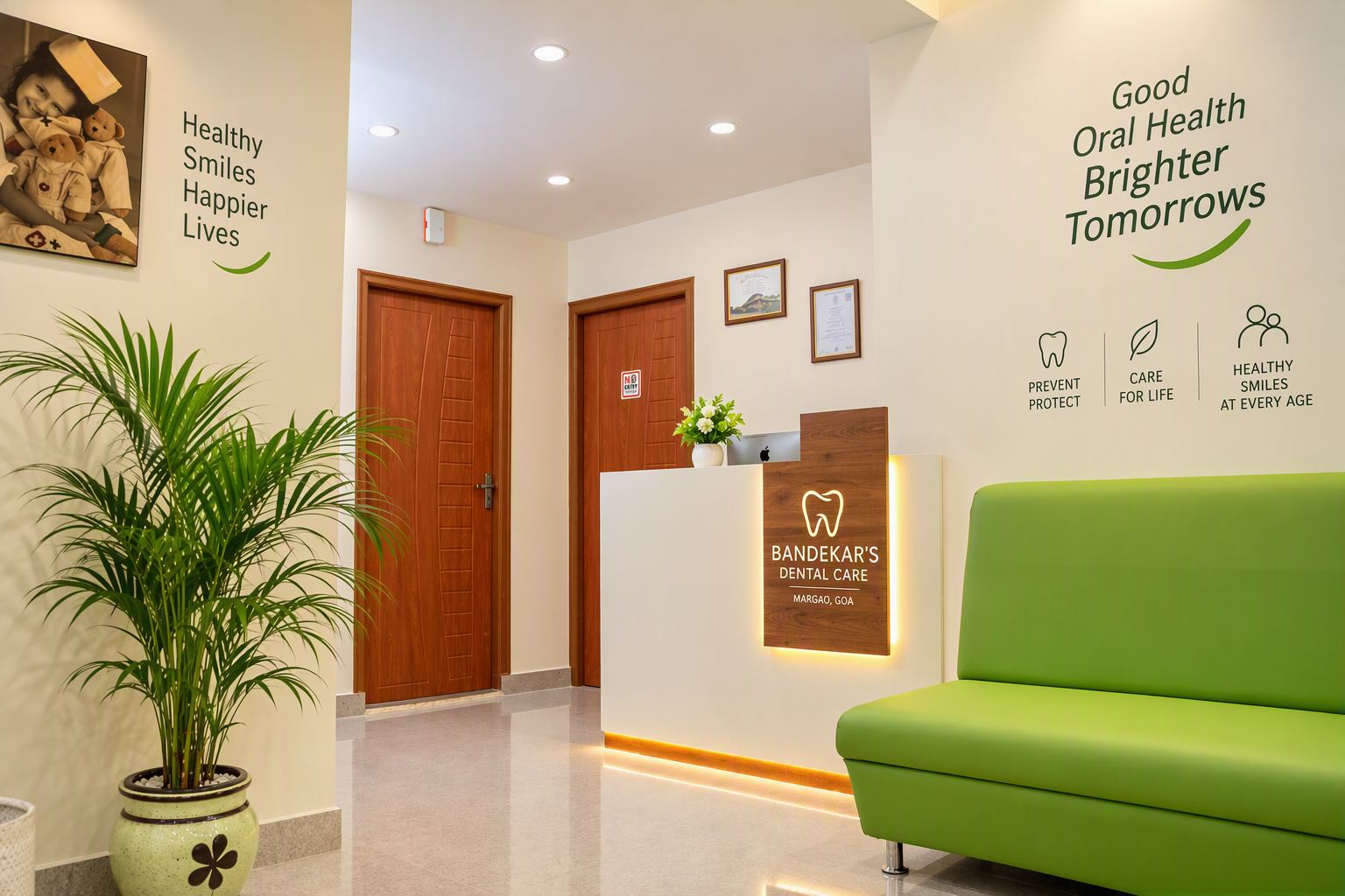 Reception area
